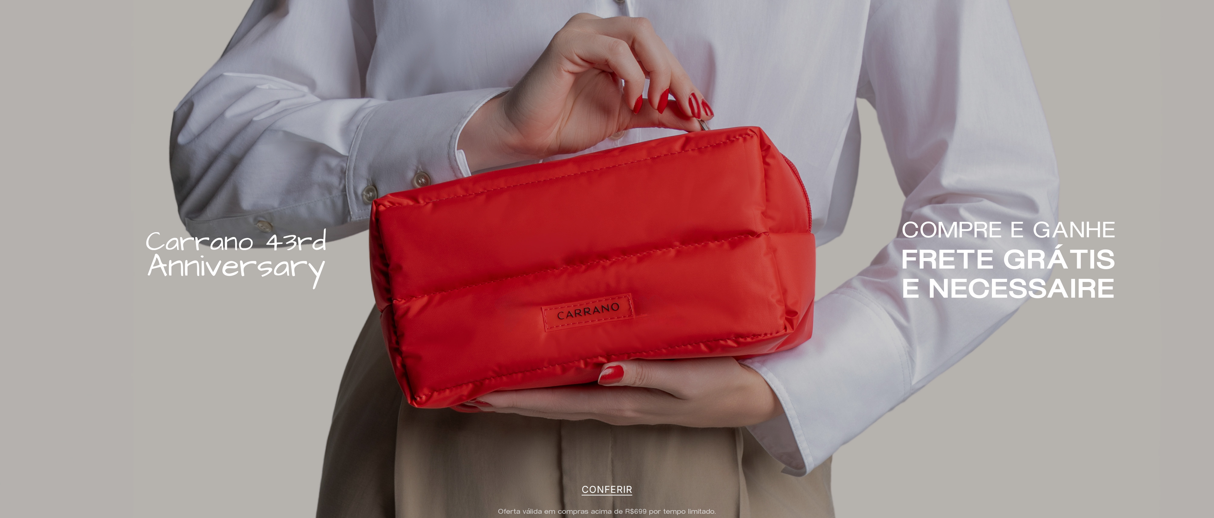 ANIVERSÁRIO CARRANO; COMPRE E GANHE 