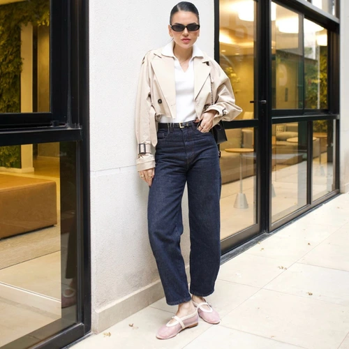 Sapatilha Tela Off White Lait