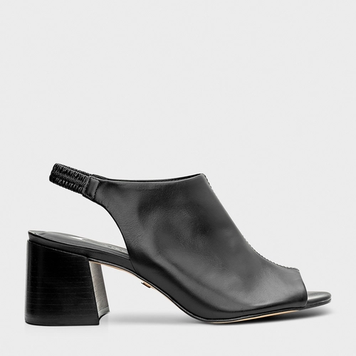 Sandal Boot Clássic Salto Bloco Preto