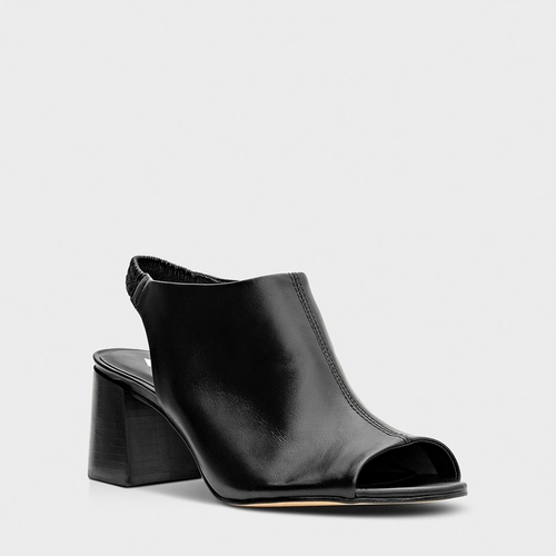 Sandal Boot Clássic Salto Bloco Preto