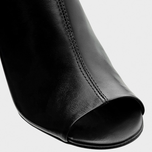 Sandal Boot Clássic Salto Bloco Preto