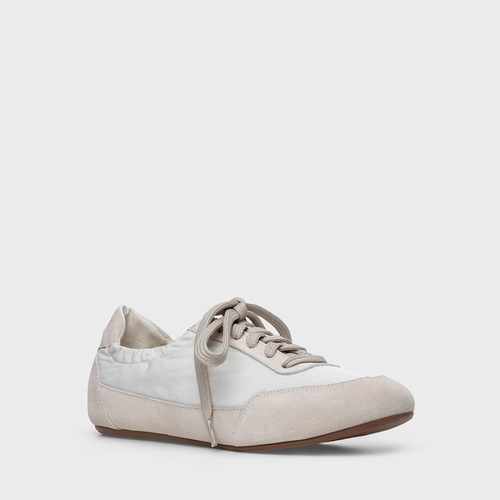 Tênis Blend Couro Suede Off White Osso