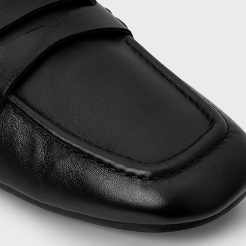 Loafer Ripple Icon Couro Preto