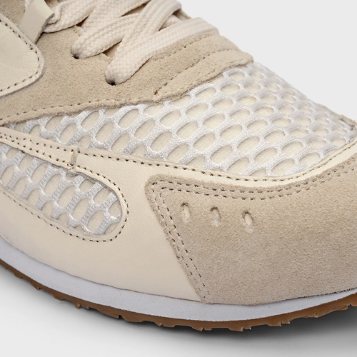 Tênis Sporty Flatform Couro Off White Milk