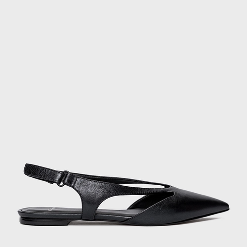 Sapatilha Cut Metalizado Preto