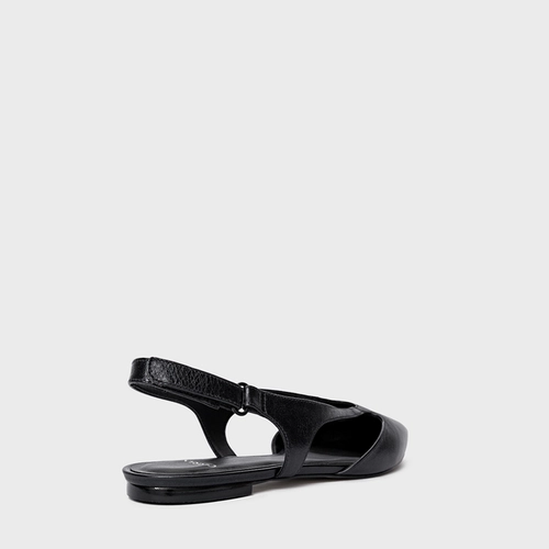 Sapatilha Cut Metalizado Preto