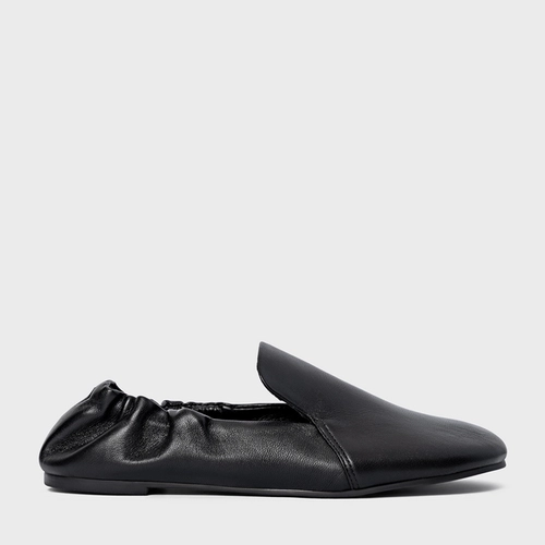 Loafer Ripple Couro Preto
