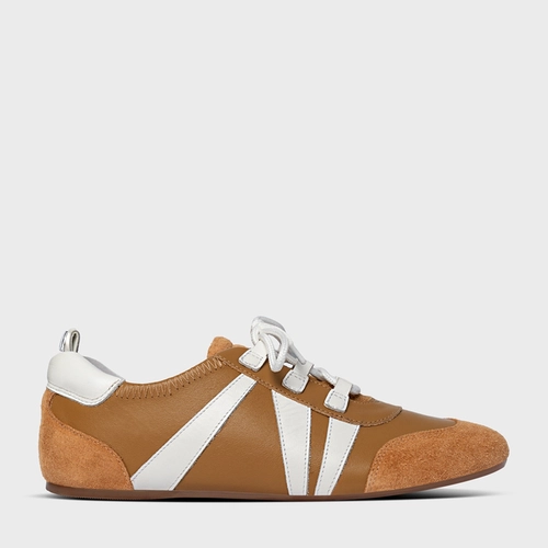 Tênis Daily Mix Couro Marrom Saddle