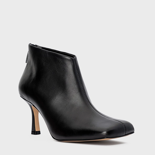 Bota Blown Salto Fino Couro Preto