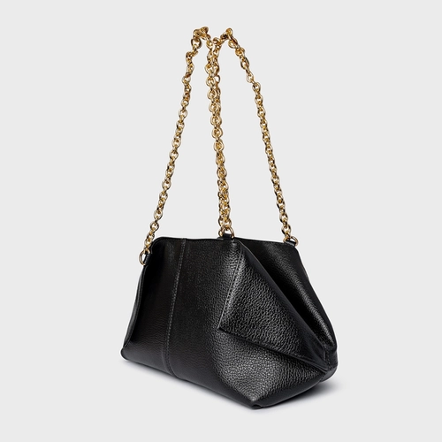 Bolsa Tiffany Média Couro Preto