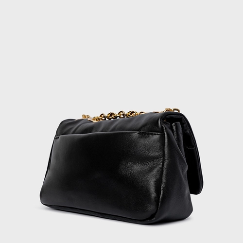 Bolsa Tiracolo Awake Pequena Couro Preto