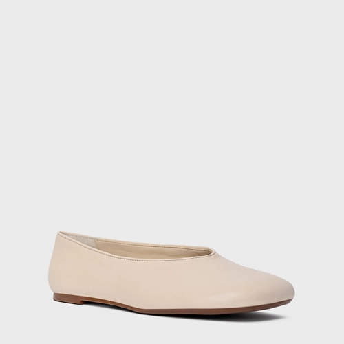 Sapatilha Essential Couro Off White Cotton