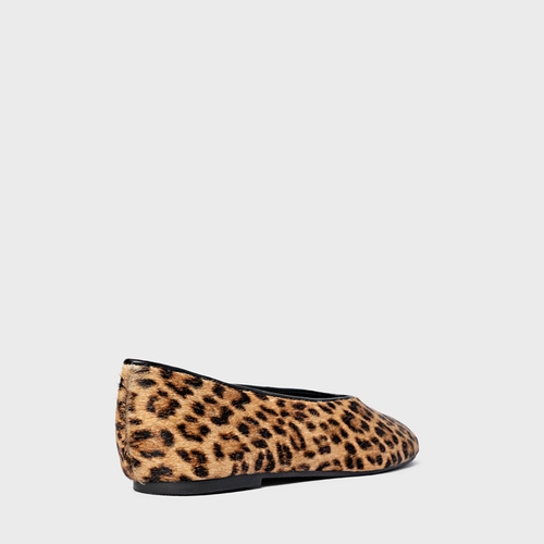 Sapatilha Essential Pelo Animal Print Honey