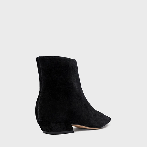 Bota Timeless Couro Suede Preto