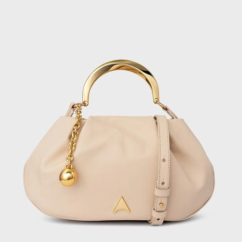 Bolsa Dream Média Couro Off White Cotton