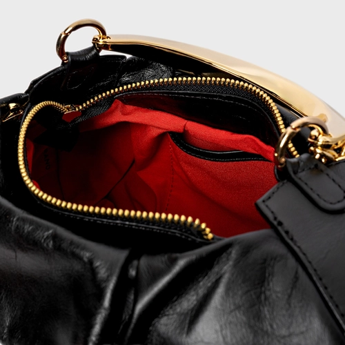 Bolsa Dream Média Couro Preto