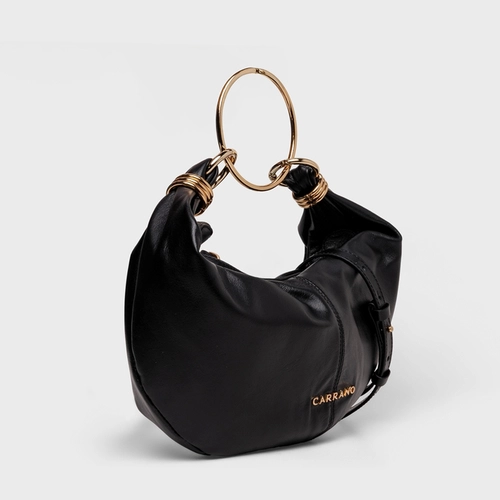 Bolsa Catherine Média Couro Preto