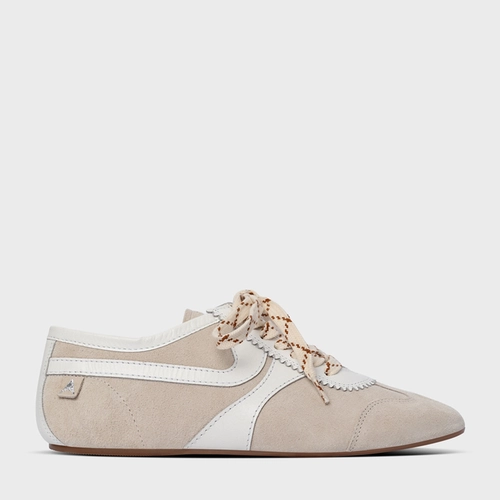 Tênis Low Couro Suede Off White Osso