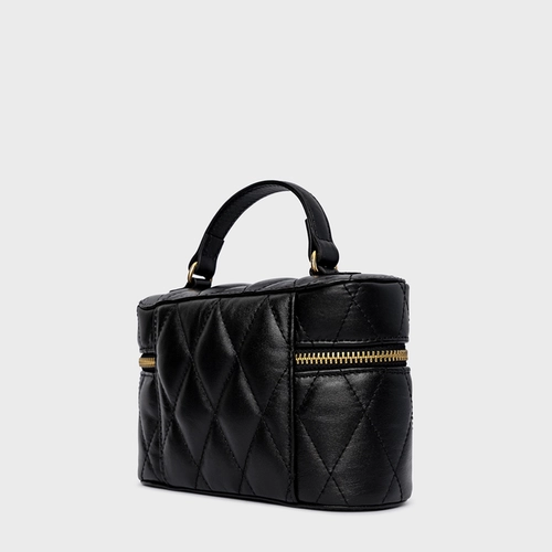 Bolsa Tiracolo Yumi Pequena Couro Preto