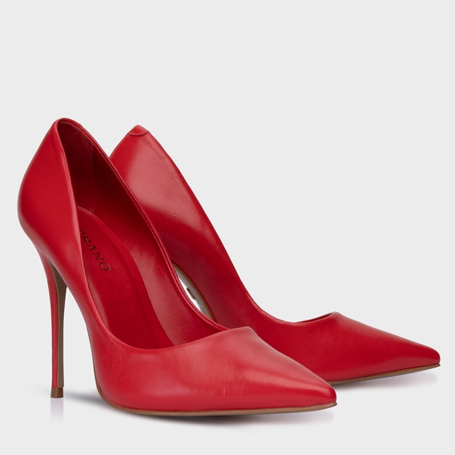 scarpin carrano vermelho