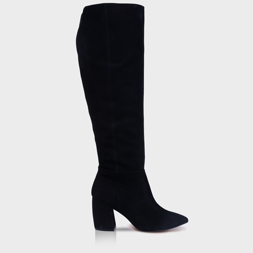 bota over the knee salto bloco
