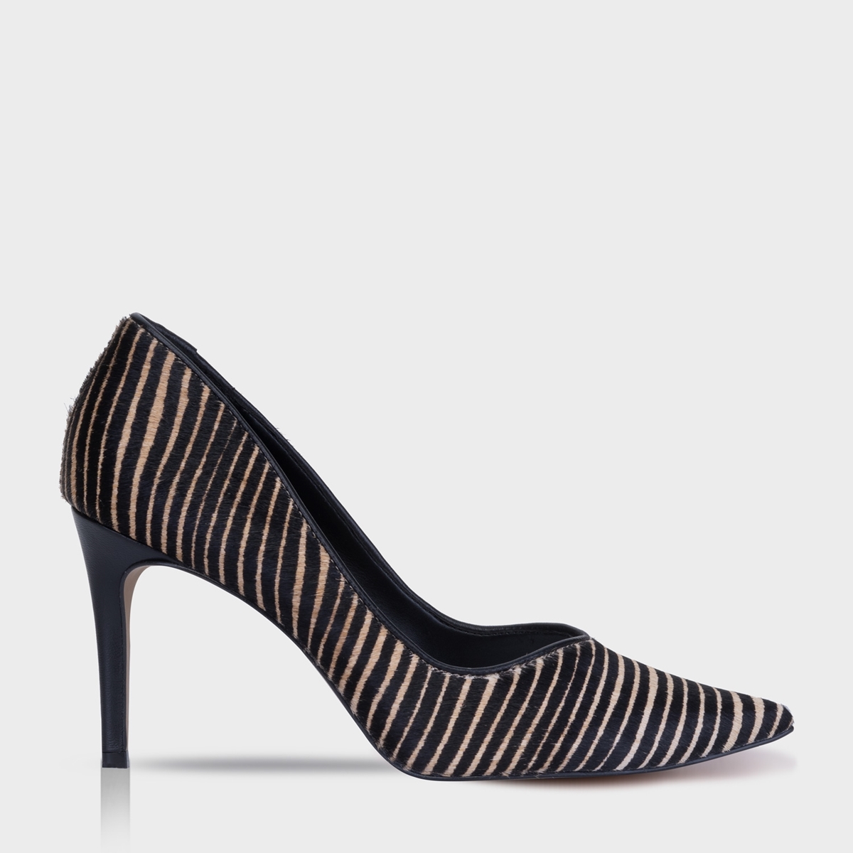 scarpin de zebra