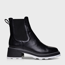 Bota salto medio cano curto store