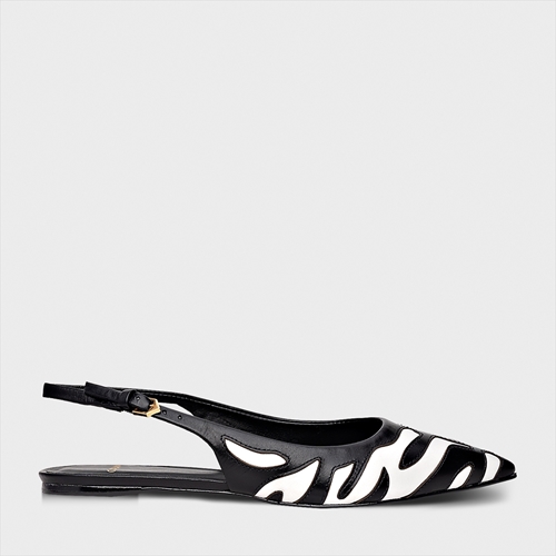 Slingback store animal print