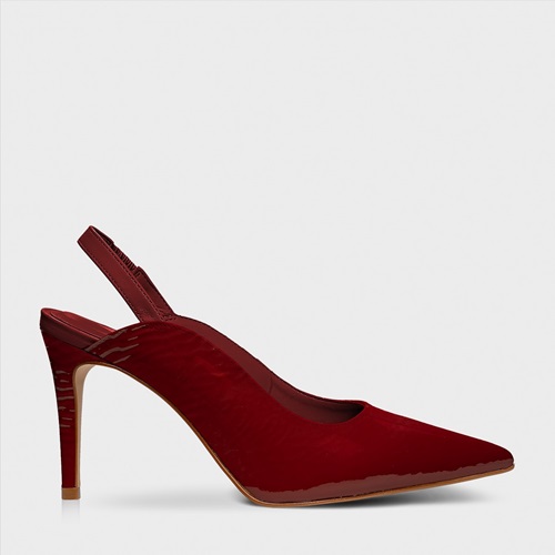 Scarpin recorte top