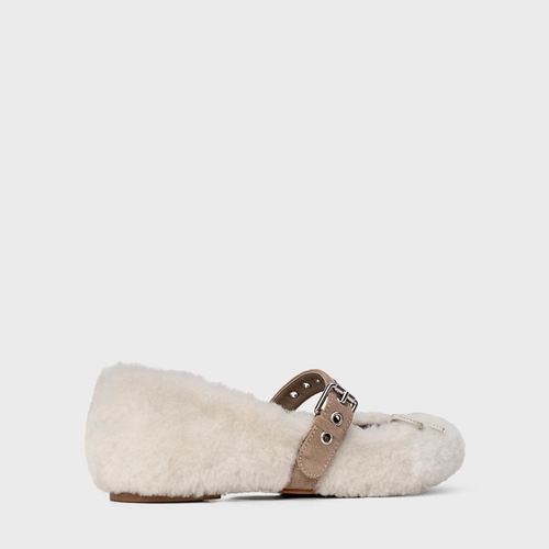 Sapatilha Furry Off White Osso