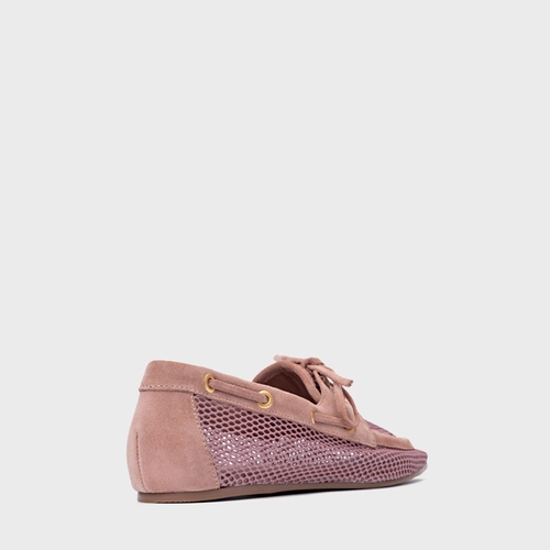 Loafer Slim Tela Rosa Ballet