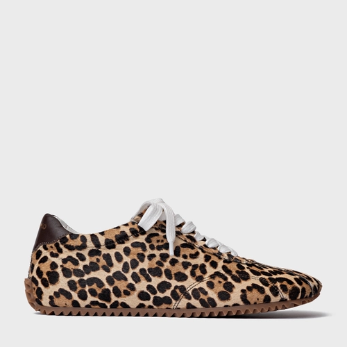 Tênis Pelo Animal Print Almond