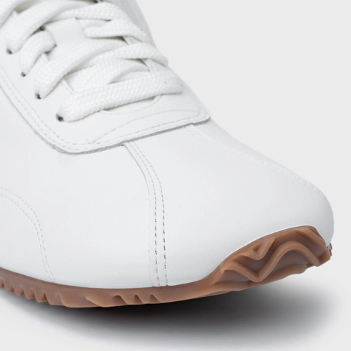 Tênis Couro Branco Blanc