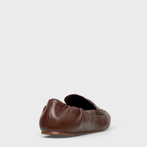 Loafer Ripple Icon Couro Marrom Ganache