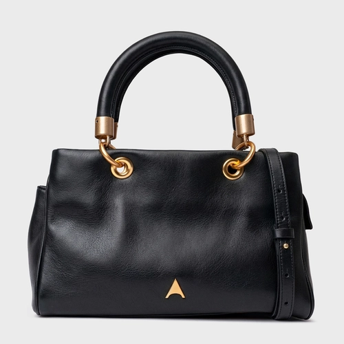 Bolsa Tote Gracie Média Couro Preto
