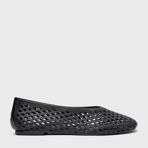 Sapatilha Breeze Couro Preto