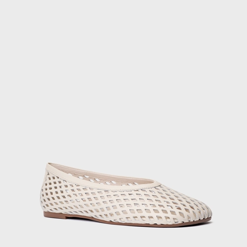Sapatilha Breeze Couro Off White Vanilla
