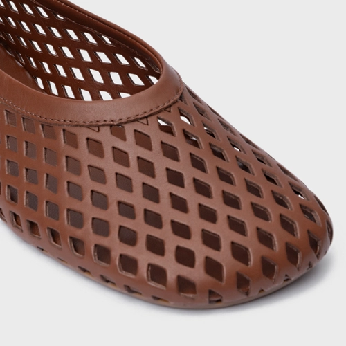 Sapatilha Breeze Couro Marrom Walnut