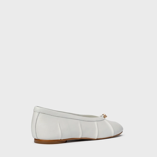 Sapatilha Tabi Couro Branco Blanc