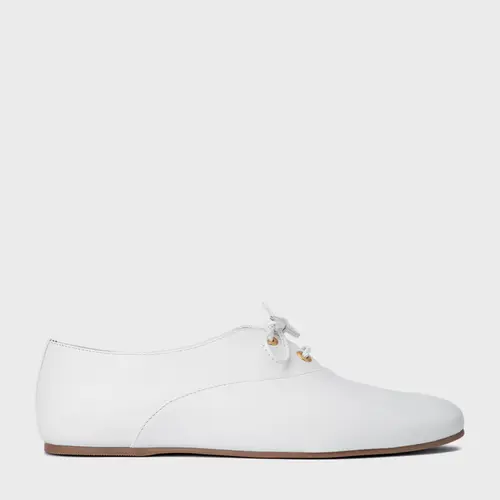 Tênis Jazz Couro Branco Blanc