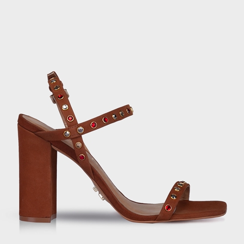 sandalia carrano caramelo